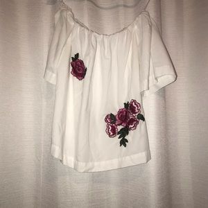 Off the shoulders top